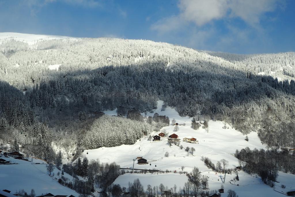 Apartment Smaragdblick Wildkogel Bramberg am Wildkogel Bagian luar foto